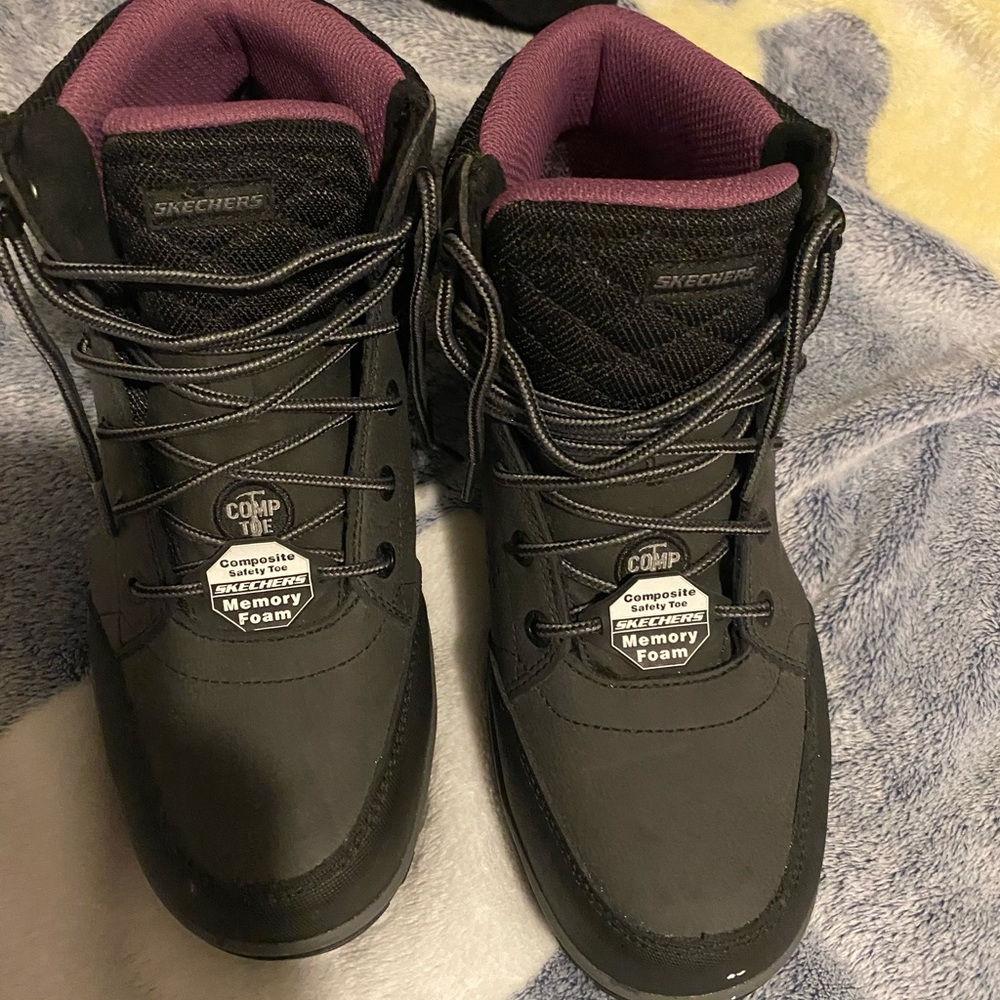 Sketchers Hard Toed Boots